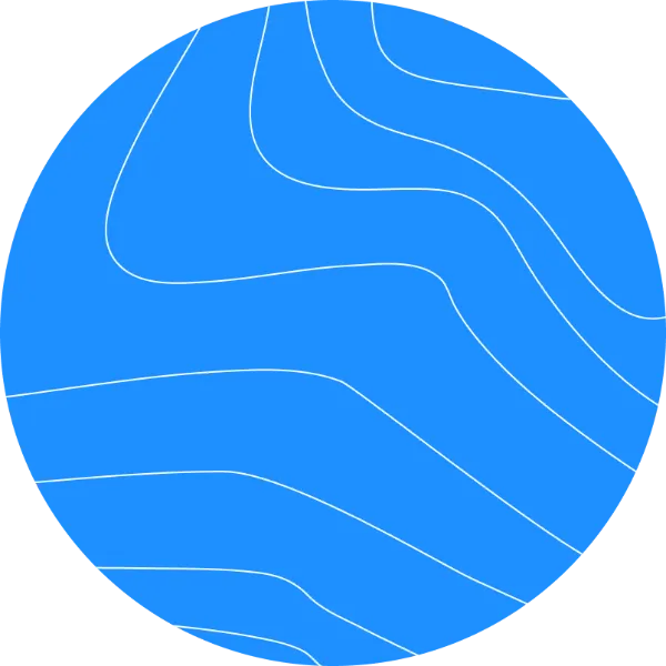 Blue circle